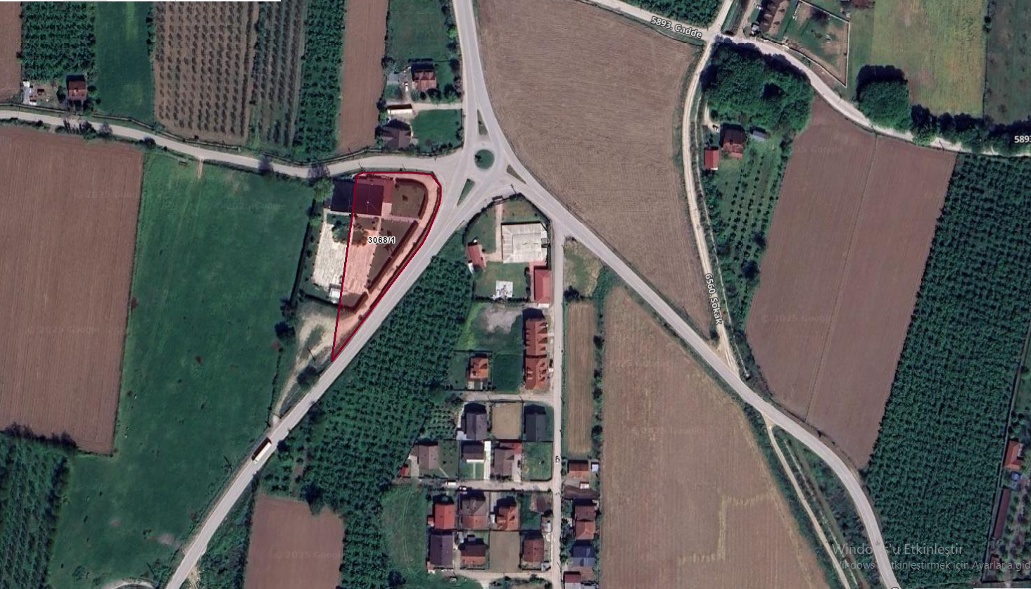 SİNİRCİ KÖYÜ BEYKÖY YOLU ÜZERİNDE 4218 M2 SATILIK ARSA