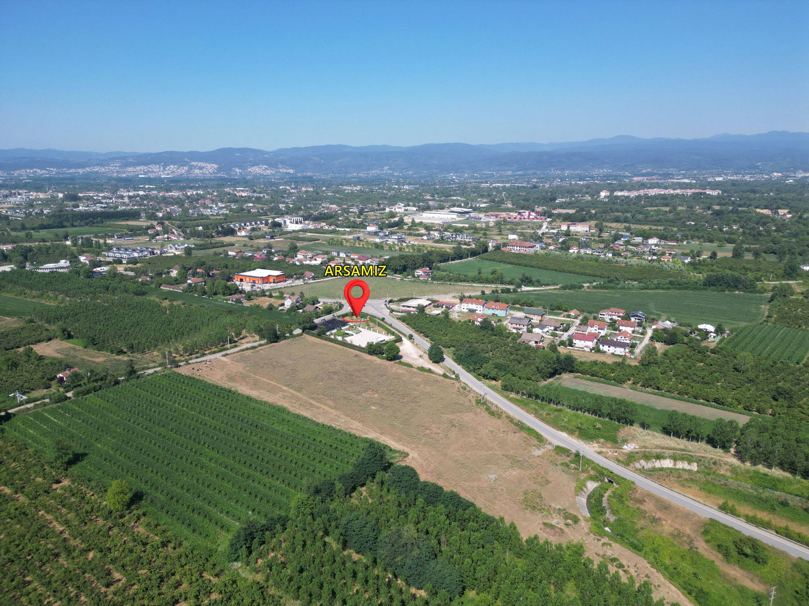 SİNİRCİ KÖYÜ BEYKÖY YOLU ÜZERİNDE 4218 M2 SATILIK ARSA