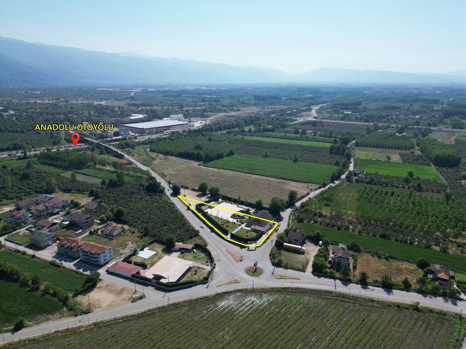 SİNİRCİ KÖYÜ BEYKÖY YOLU ÜZERİNDE 4218 M2 SATILIK ARSA