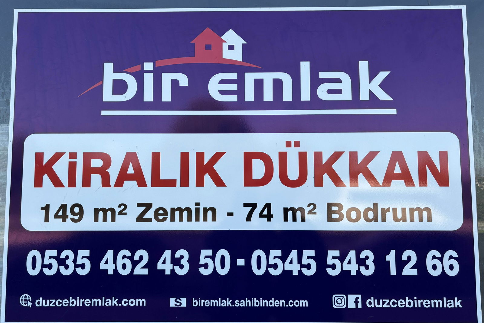Kiralık Dükkan 75,000 TL