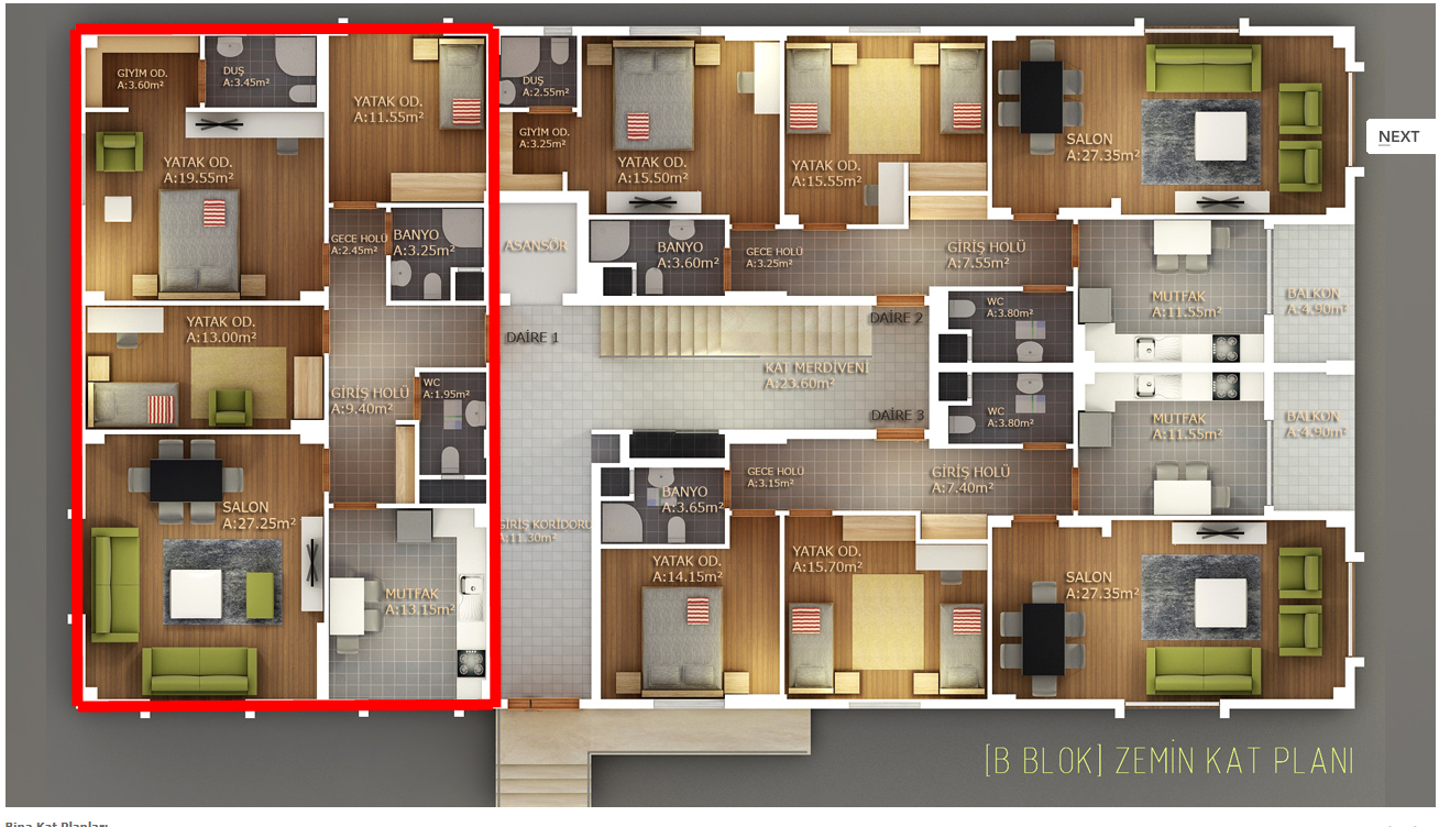 Satılık&nbsp;Daire&nbsp;5,900,000&nbsp;TL