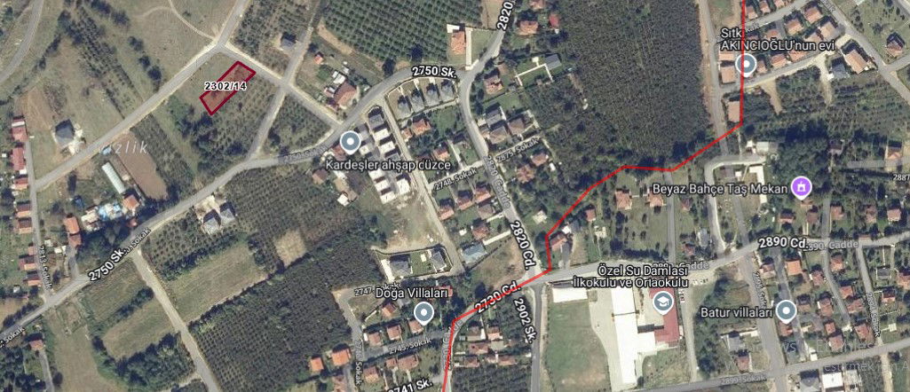 Satılık Arsa 9,500,000 TL