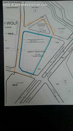 Düzce  Satılık  Sanayi İmarlı