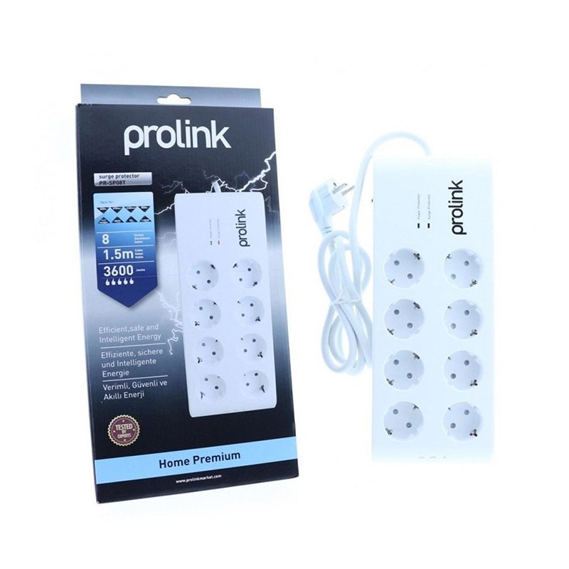 prolink-4lü-akım korumalı-priz | Buluş Elektronik