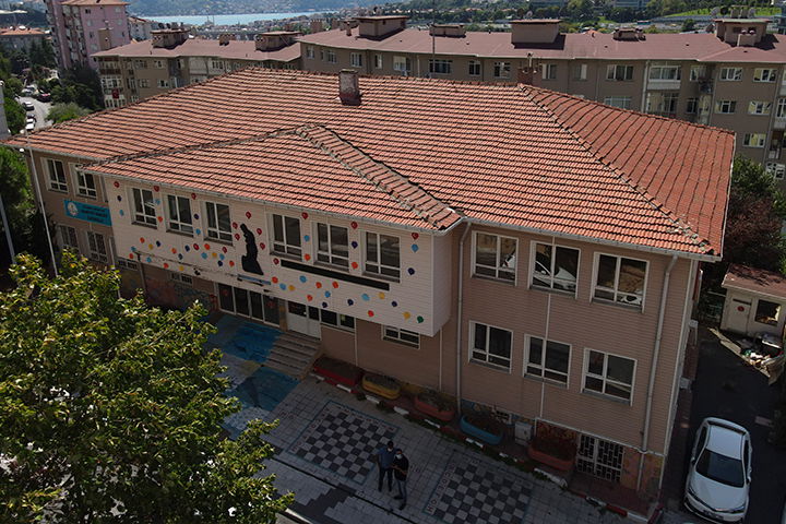 Satışta ve Devam Eden ProjelerEğitim Yapıları Yeniden Yapım İnşaatı / Hamiyet Gerçek İlkokulu