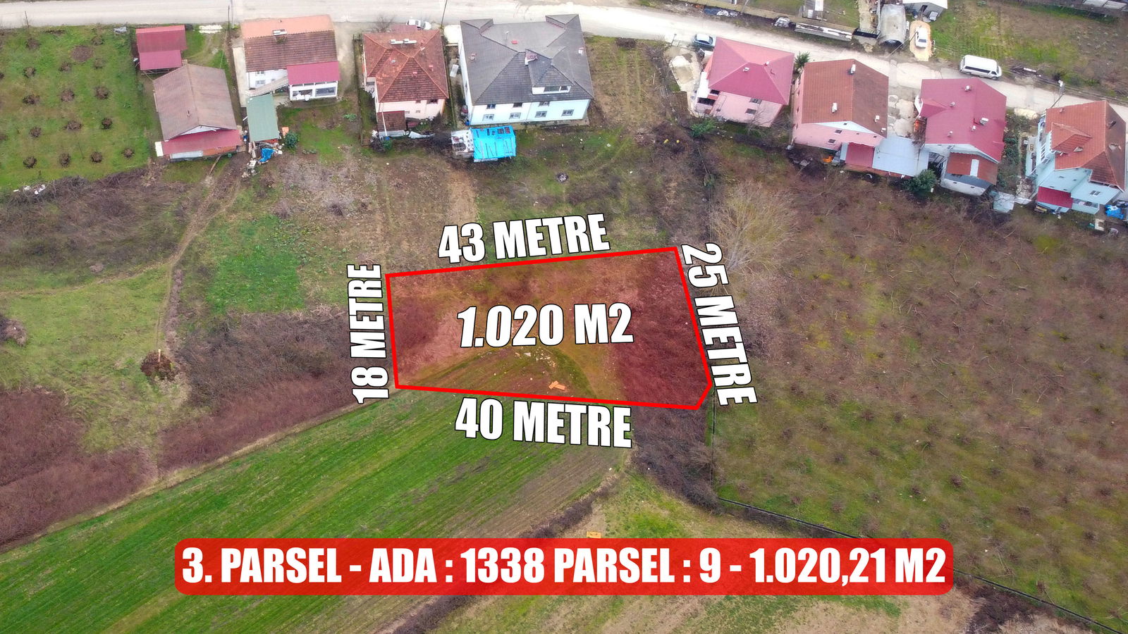 Satılık Arsa 4,050,000 TL