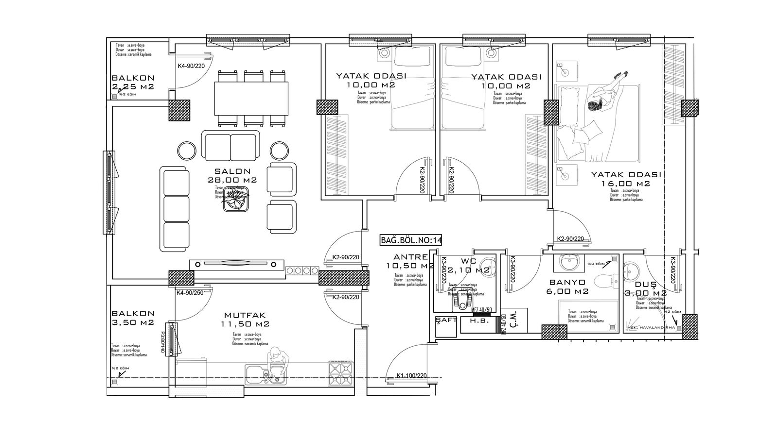 Satılık Daire 2,275,000 TL