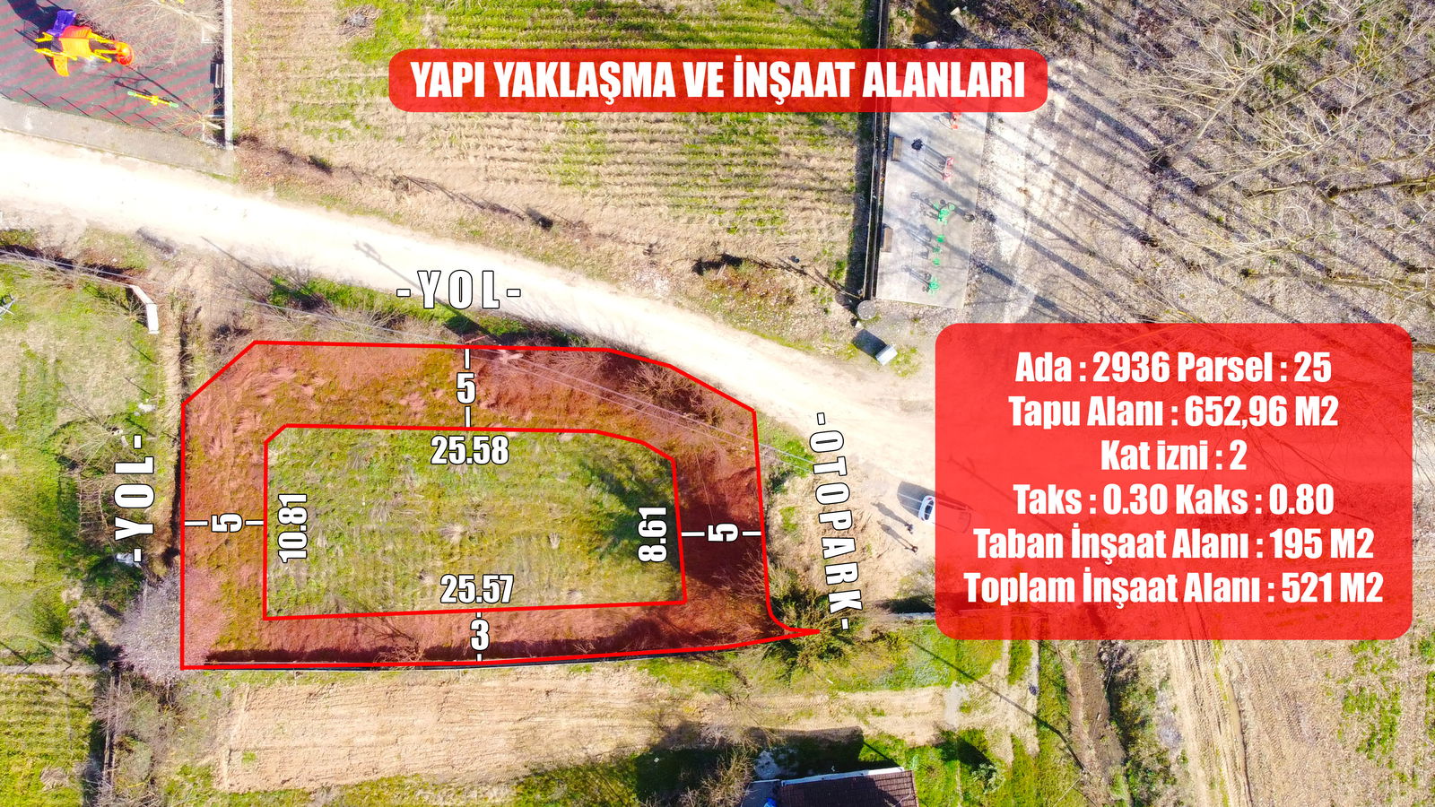 Satılık Arsa 3,650,000 TL