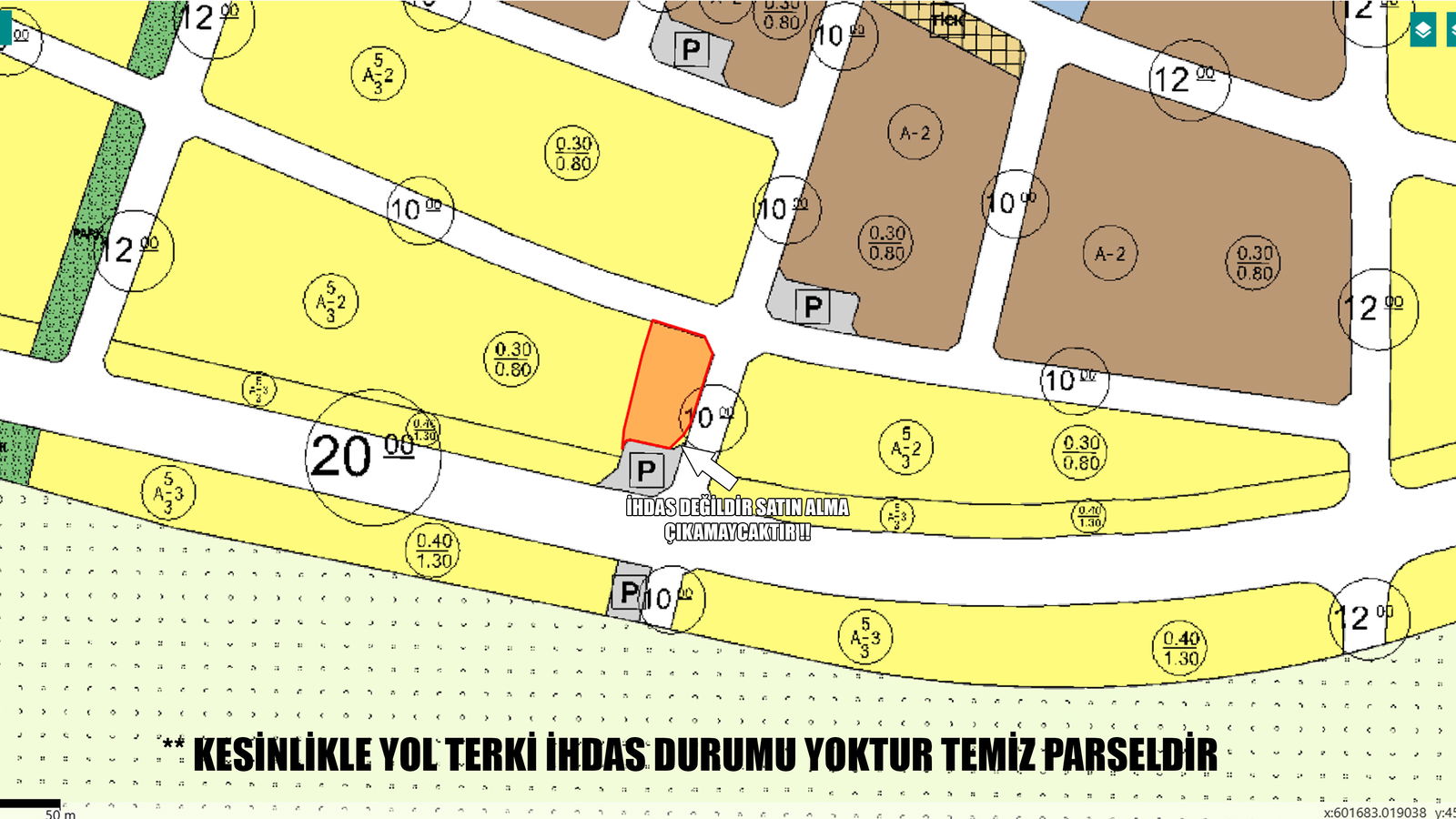 Satılık Arsa 3,650,000 TL