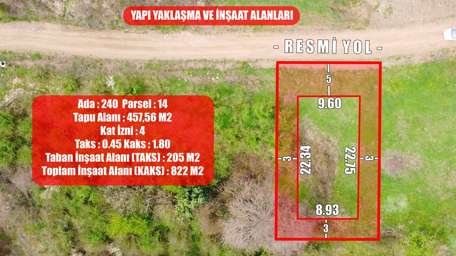 Satılık Arsa 1,975,000 TL