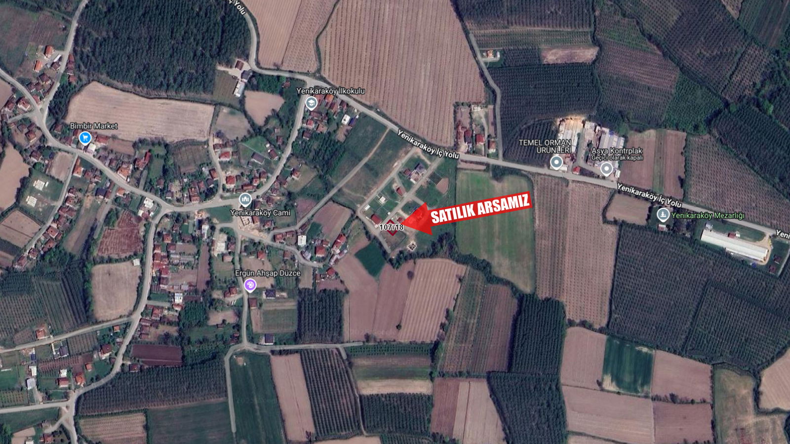 Satılık Arsa 1,525,000 TL