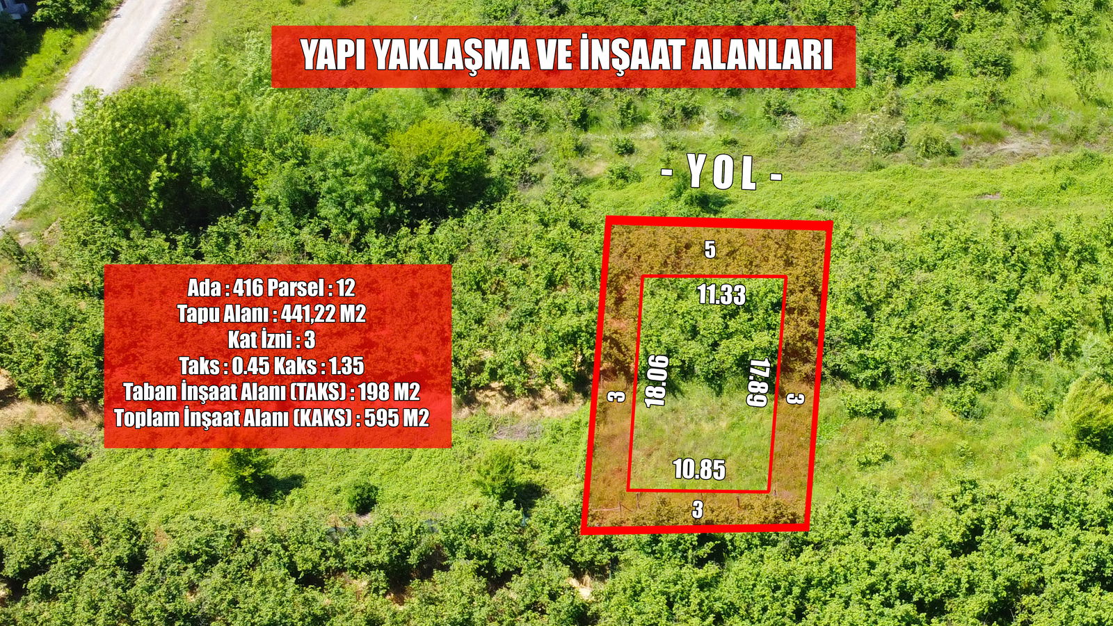Satılık Arsa 2,100,000 TL