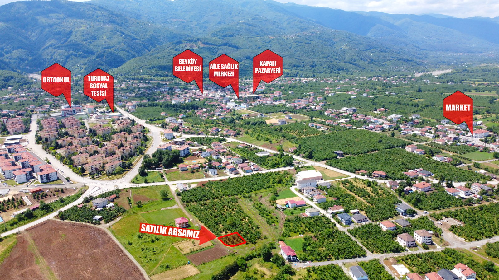 Satılık Arsa 2,200,000 TL
