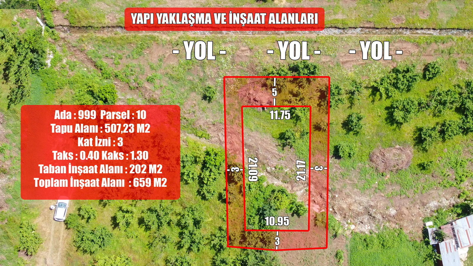 Satılık Arsa 2,075,000 TL