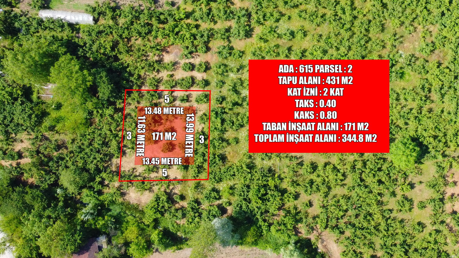 Satılık Arsa 2,000,000 TL