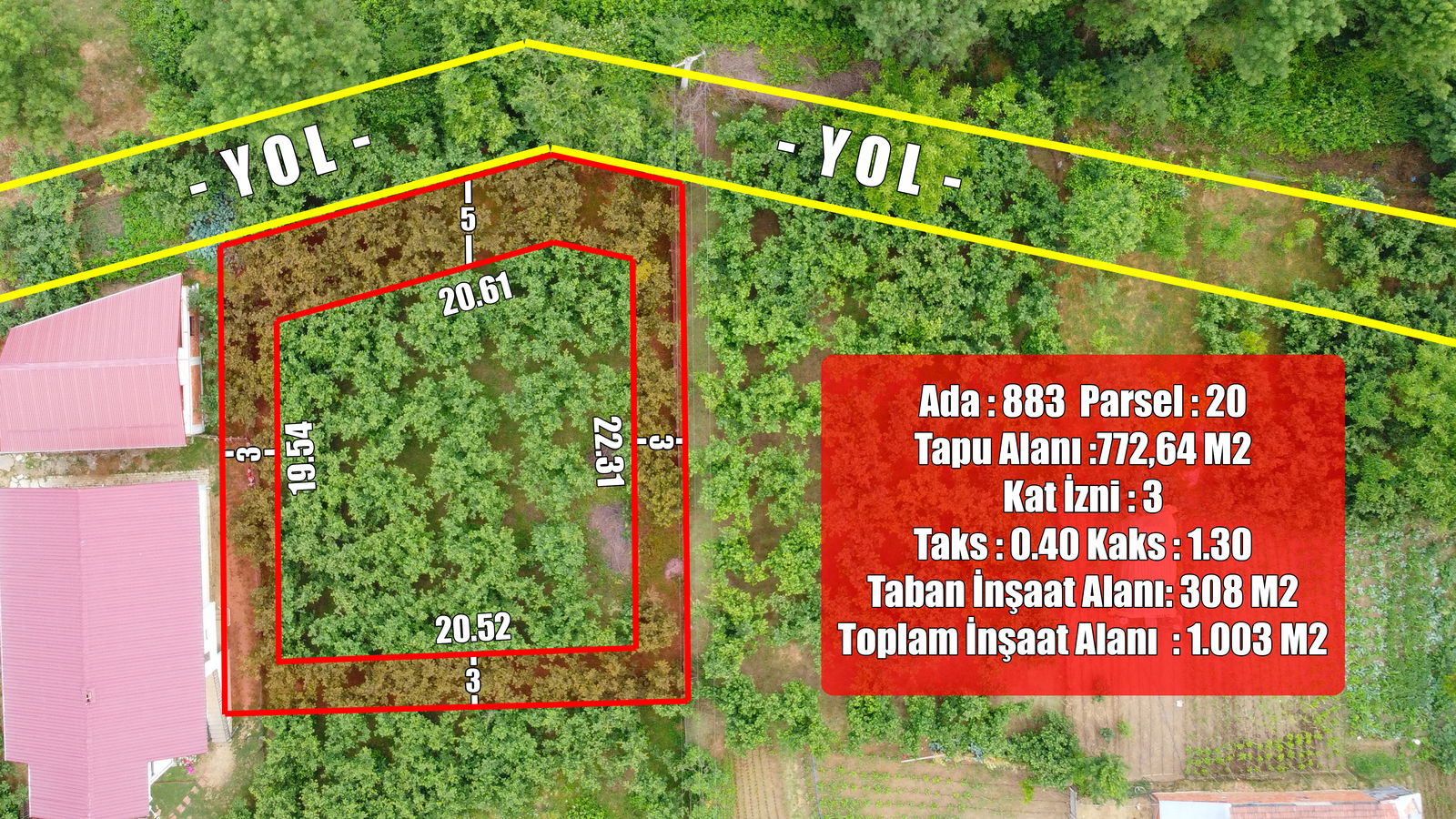 Satılık Arsa 3,100,000 TL