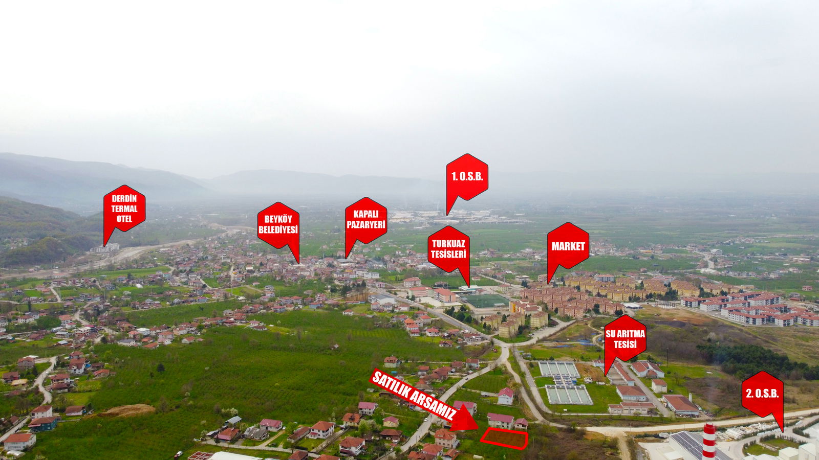 Satılık Arsa 3,100,000 TL