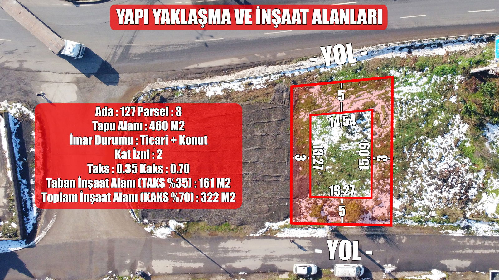 Satılık Arsa 4,250,000 TL