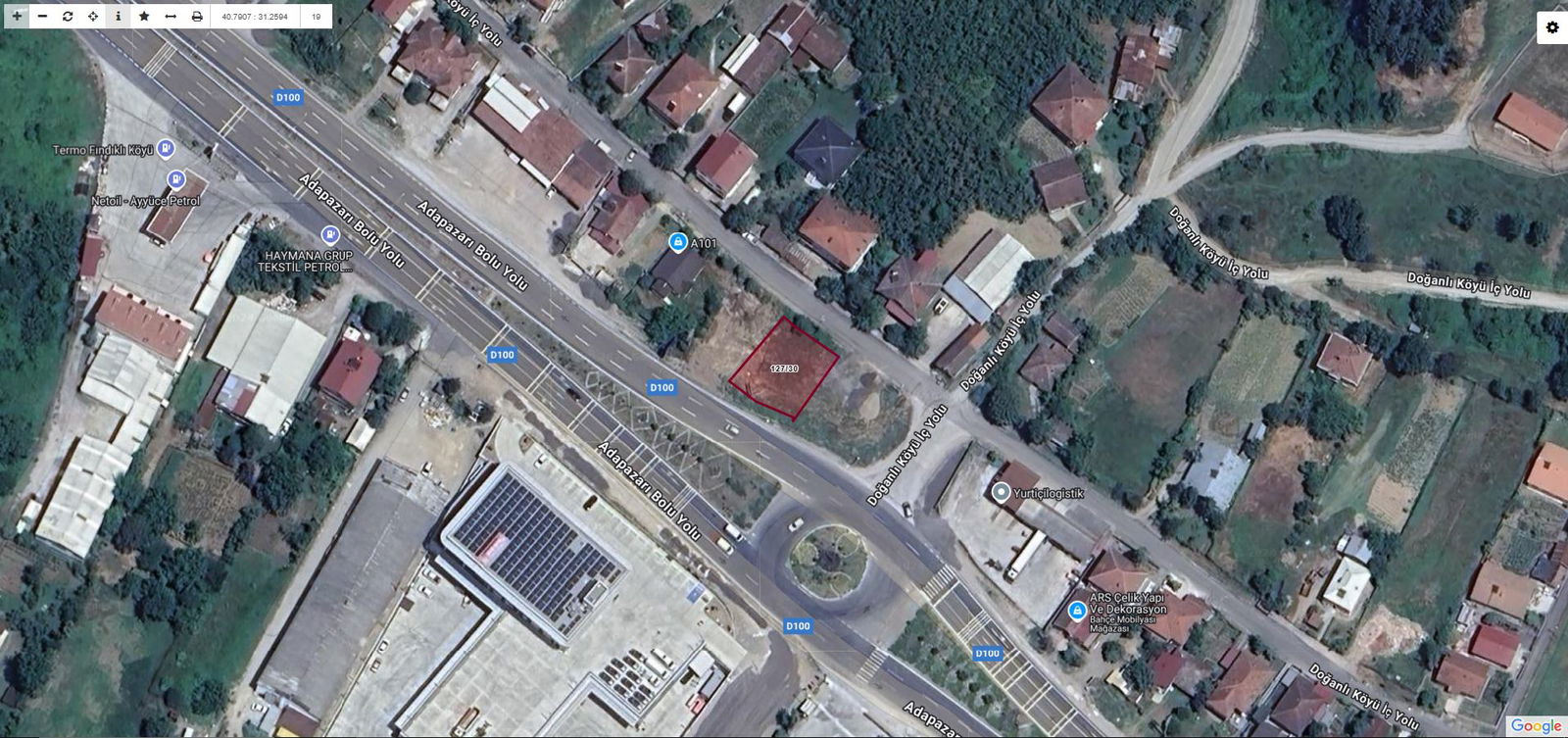 Satılık Arsa 4,250,000 TL