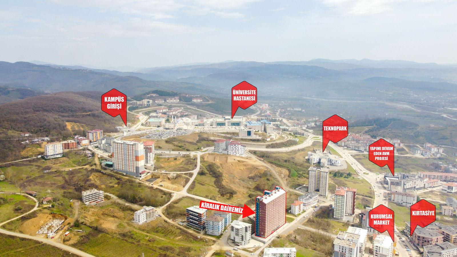 Kiralık Daire 12,500 TL