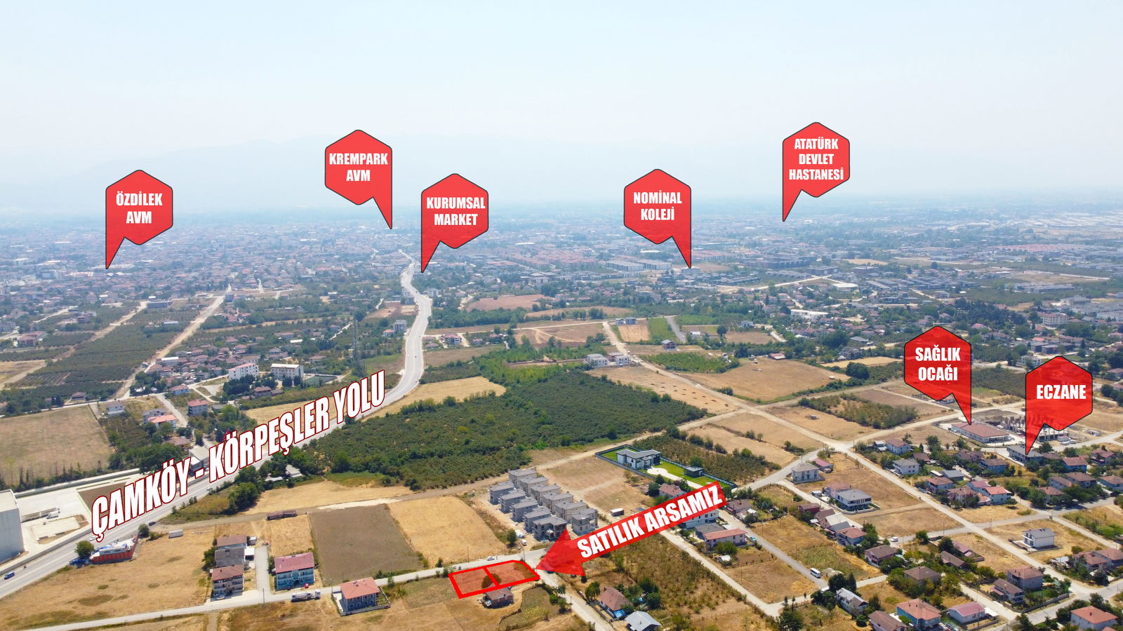 Satılık Arsa 3,800,000 TL