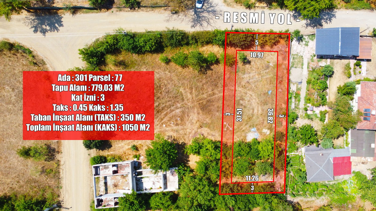 Satılık Arsa 3,150,000 TL