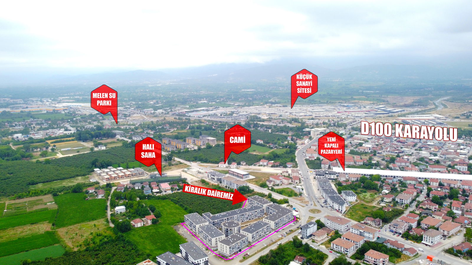 Kiralık Daire 13,500 TL
