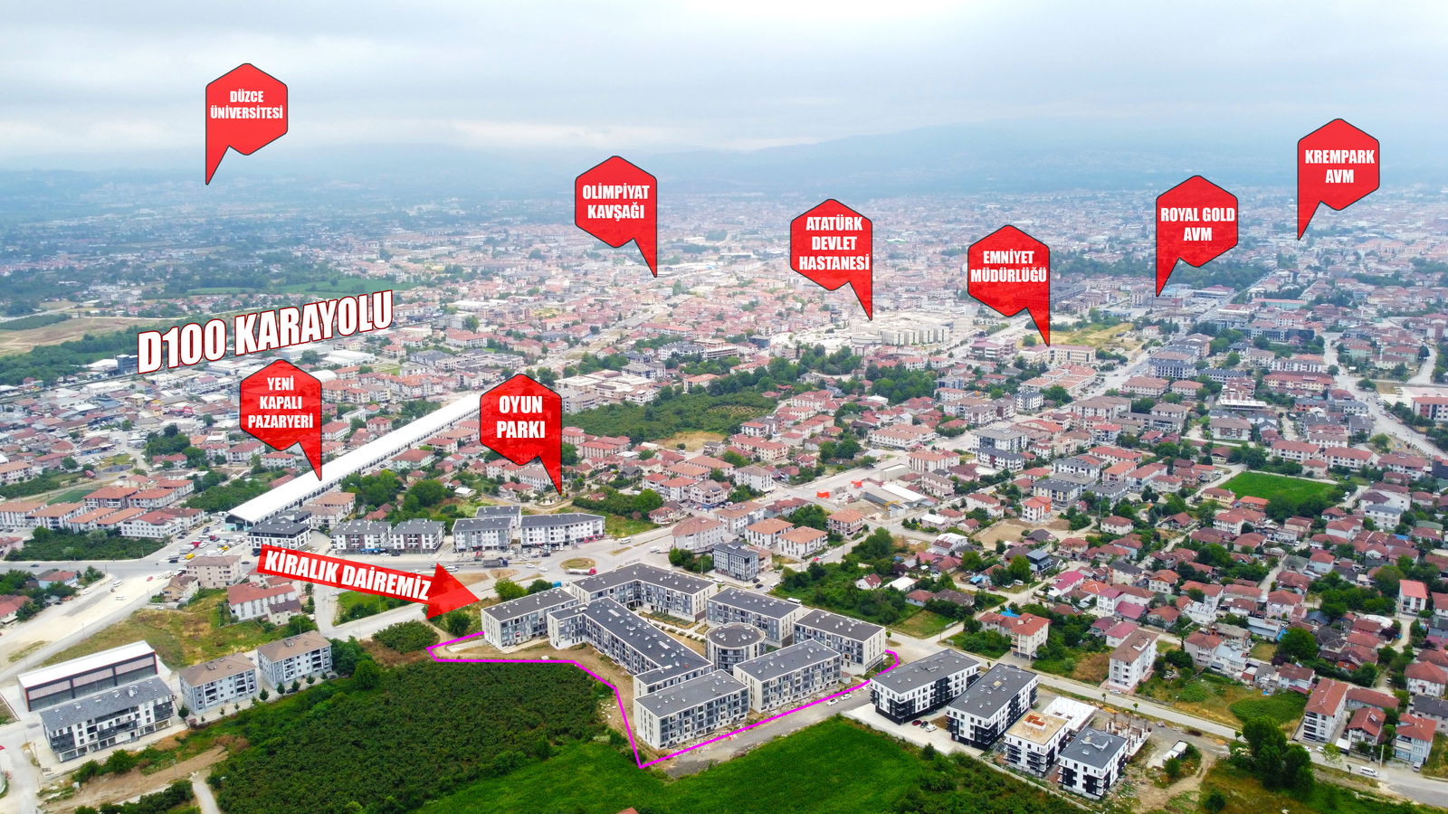 Kiralık Daire 13,500 TL