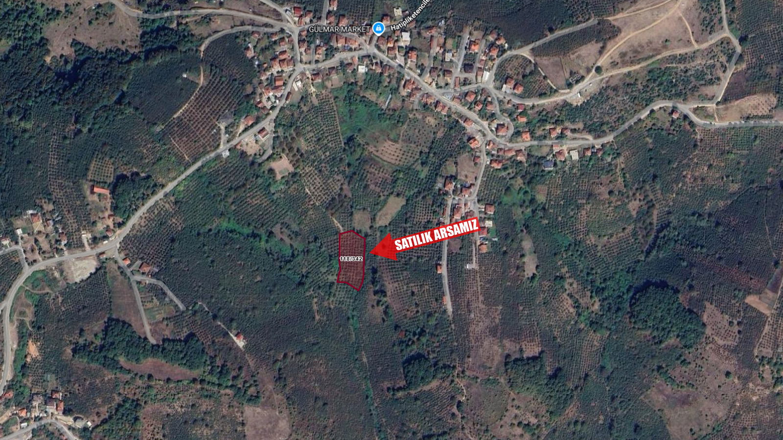 Satılık Arsa 2,300,000 TL