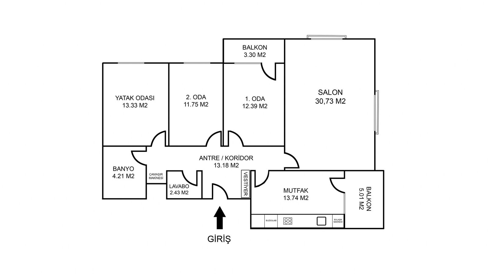 Satılık Daire 3,950,000 TL