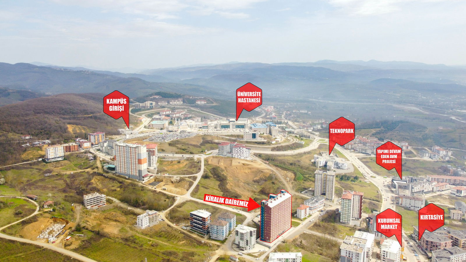 Kiralık Daire 12,000 TL