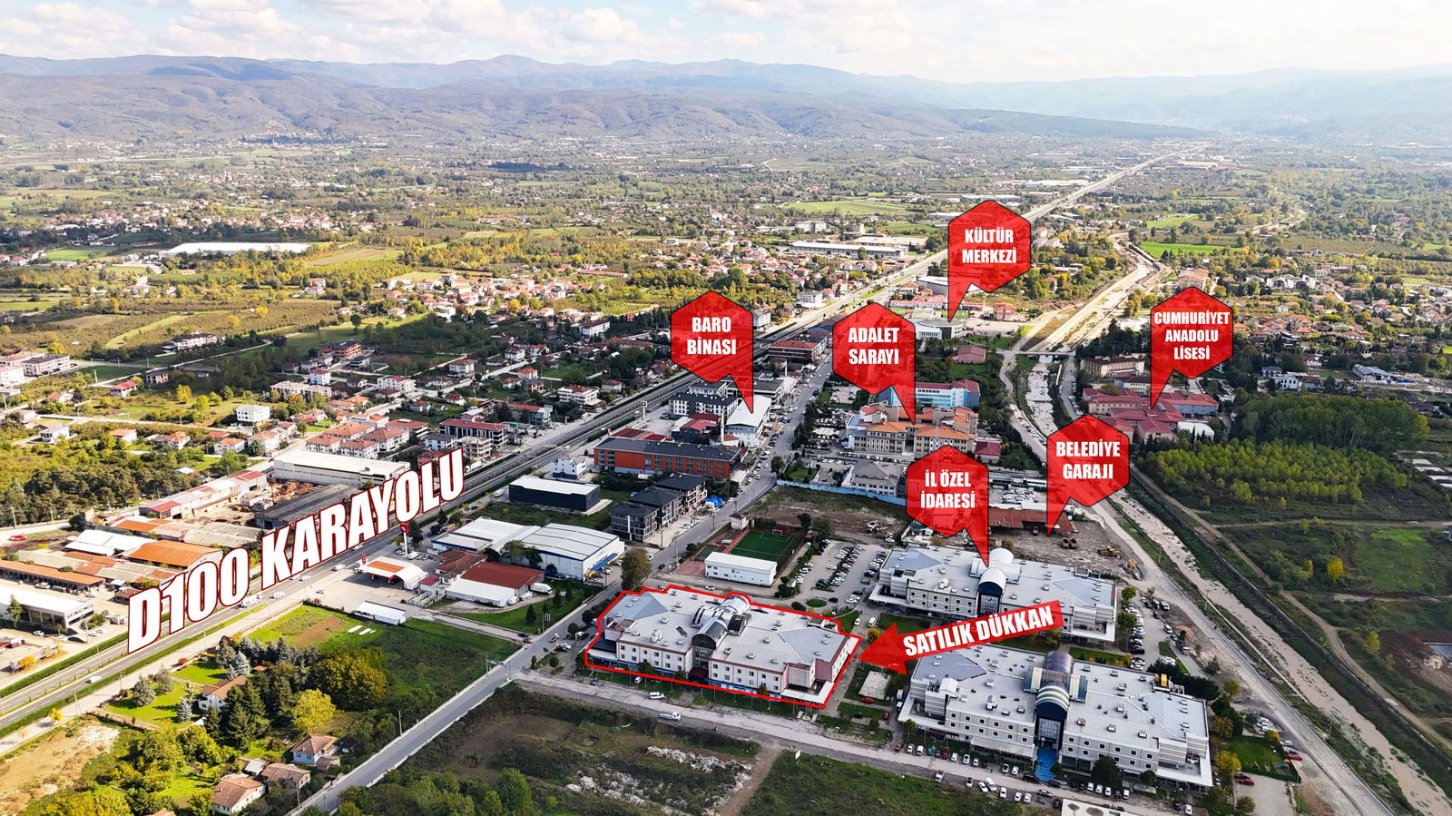 Satılık Dükkan 990,000 TL