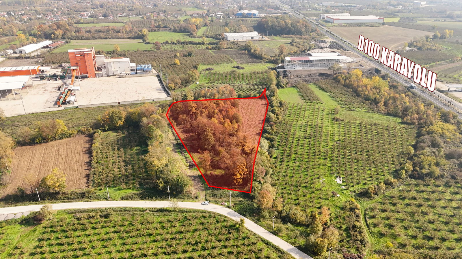 Düzce  Satılık  Sanayi İmarlı