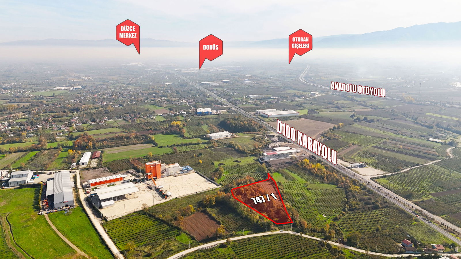 Satılık Sanayi İmarlı 48,000,000 TL