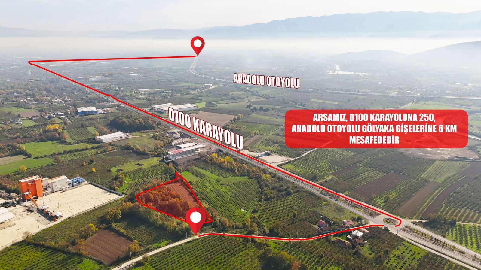 Satılık Sanayi İmarlı 48,000,000 TL