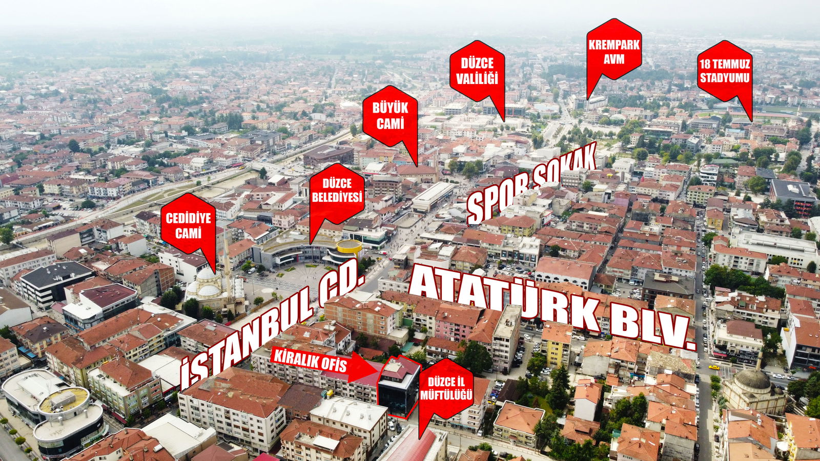 Kiralık Ofis 15,000 TL