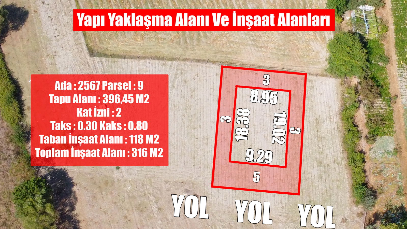 Satılık Arsa 2,600,000 TL