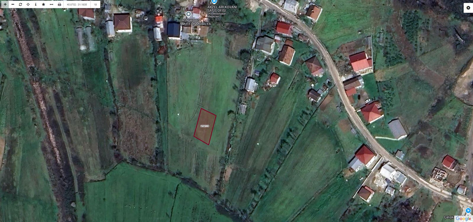 Satılık Arsa 2,600,000 TL