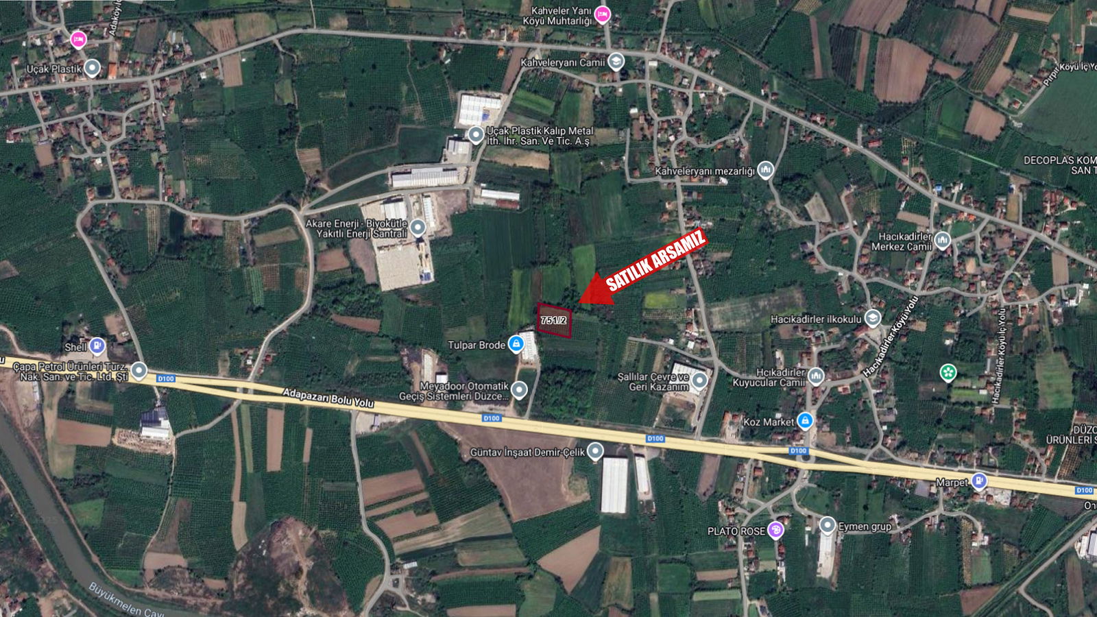 Satılık Arsa 18,450,000 TL