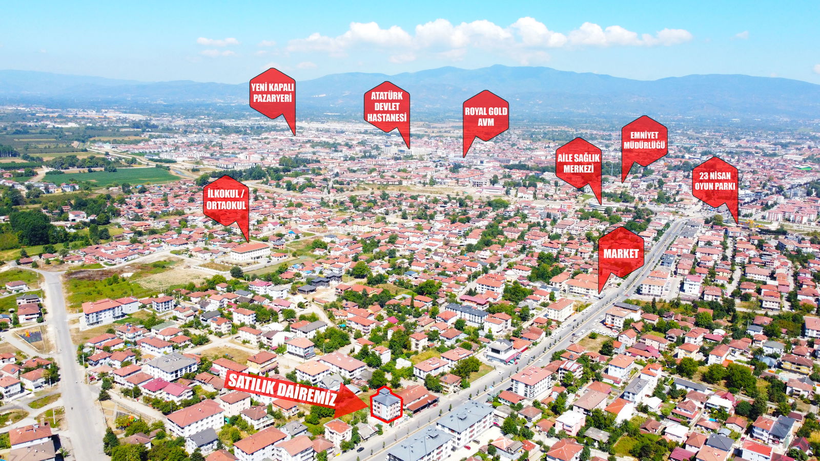 Satılık Daire 1,850,000 TL