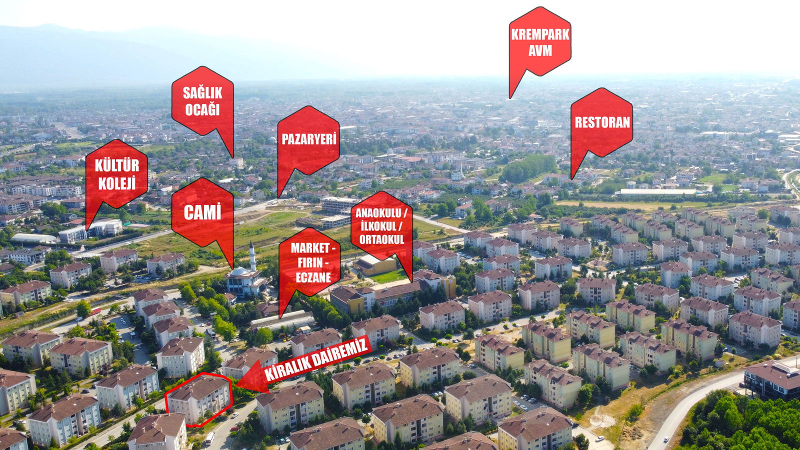 Kiralık Daire 16,500 TL