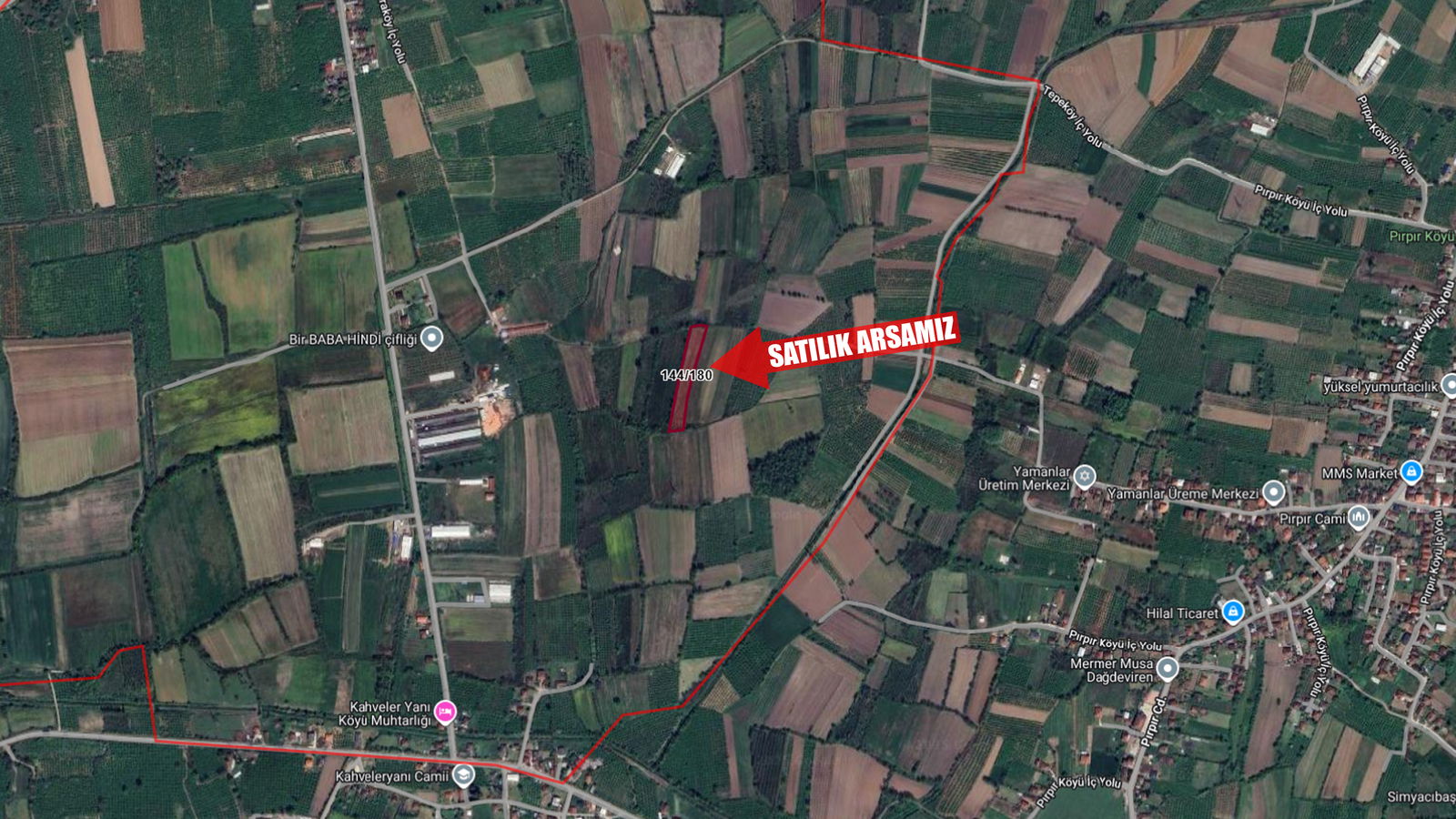 Satılık&nbsp;Tarım Arazisi&nbsp;1,750,000&nbsp;TL