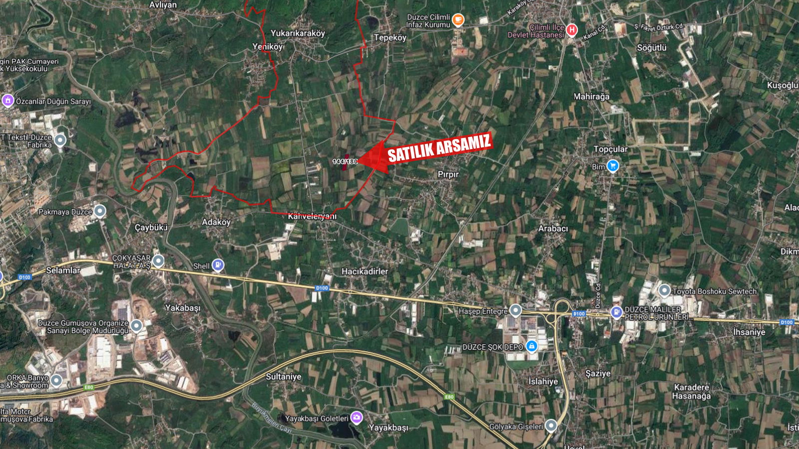 Satılık&nbsp;Tarım Arazisi&nbsp;1,750,000&nbsp;TL