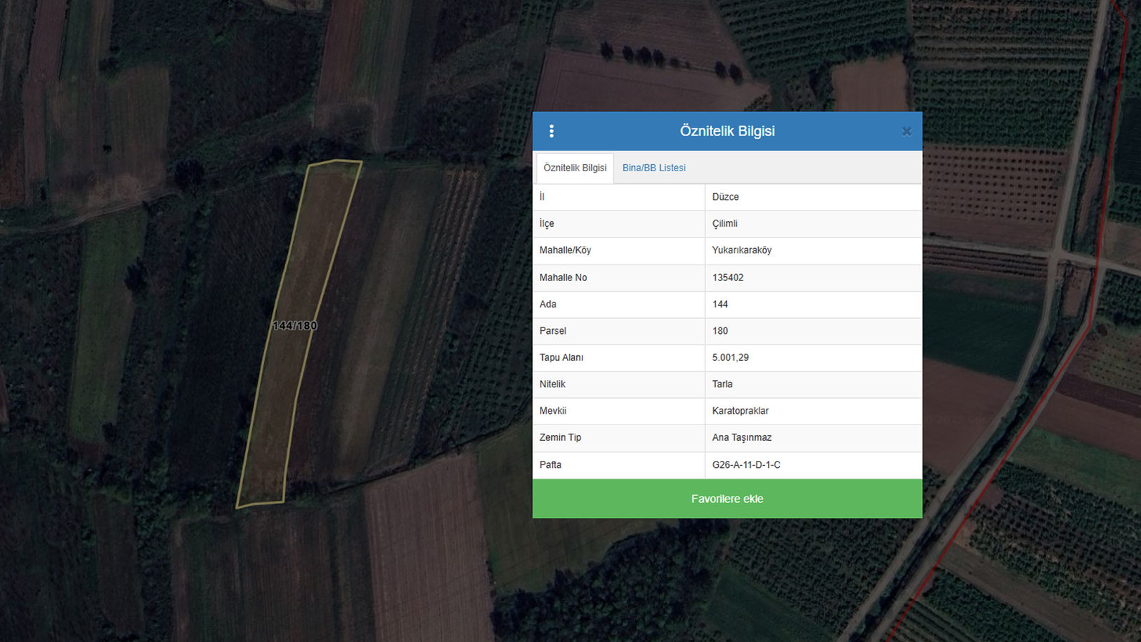 Satılık&nbsp;Tarım Arazisi&nbsp;1,750,000&nbsp;TL