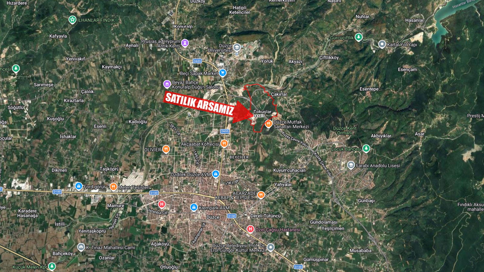 Satılık&nbsp;Arsa&nbsp;1,650,000&nbsp;TL