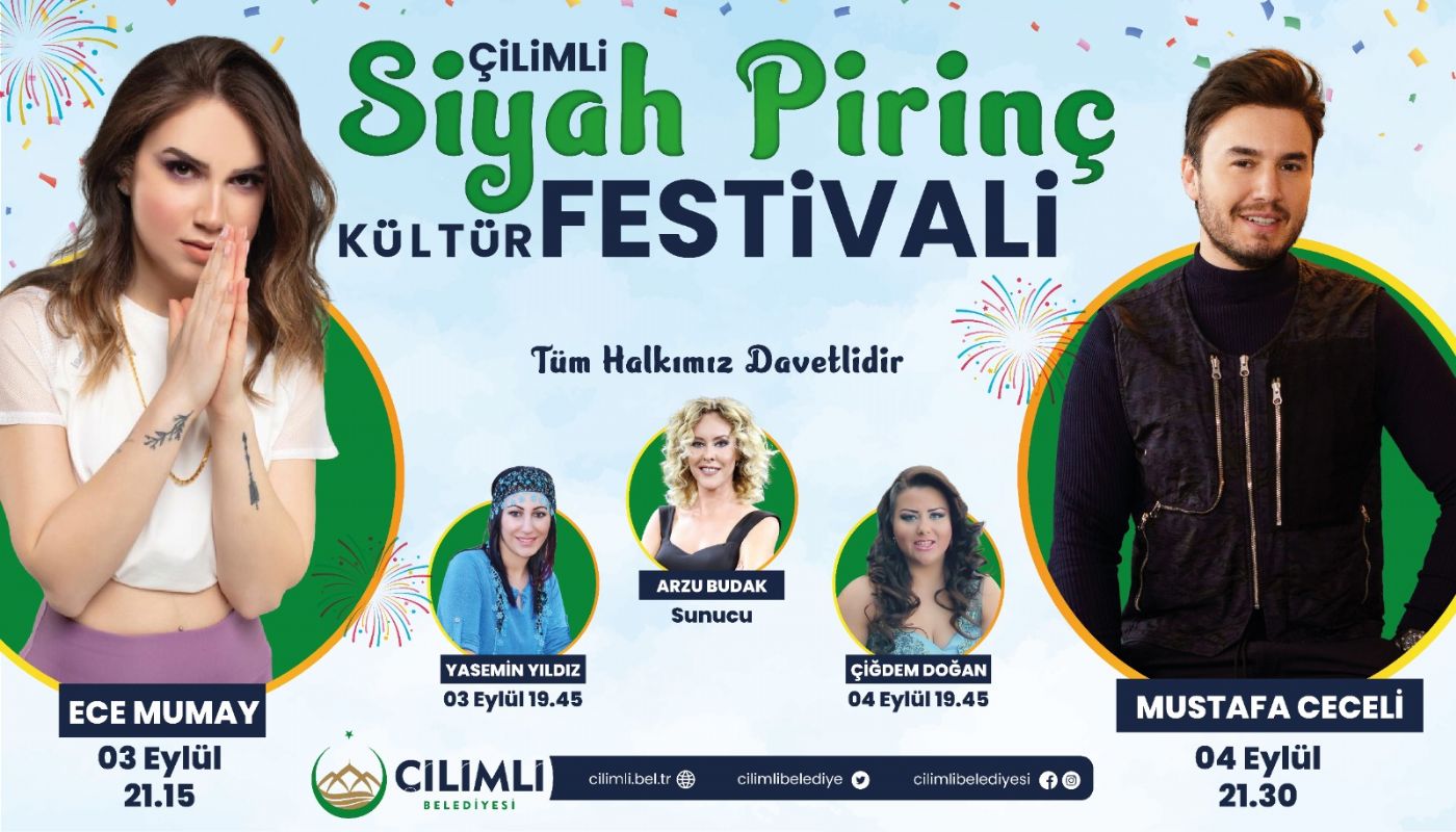 Çilimli Siyah Pirinç Kültür Festivali 2022