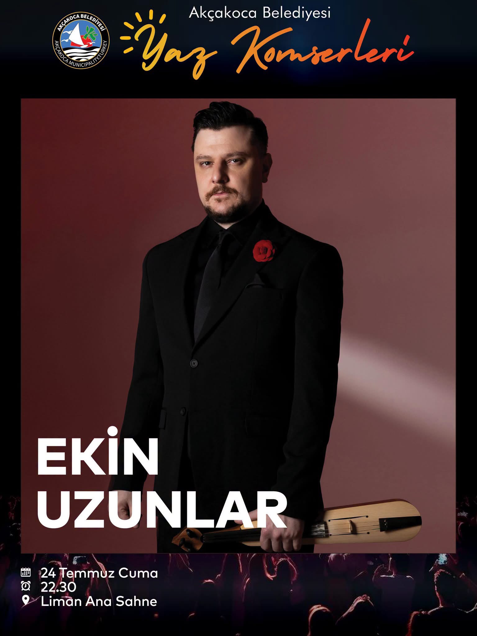 AKÇAKOCA BELEDİYESİ YAZ KONSERLERİ BAŞLIYOR