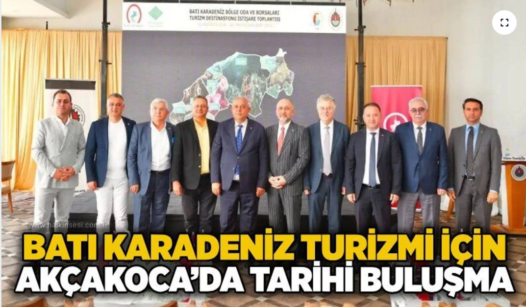 Batı Karadeniz turizmi için Akçakoca’da tarihi buluşma.