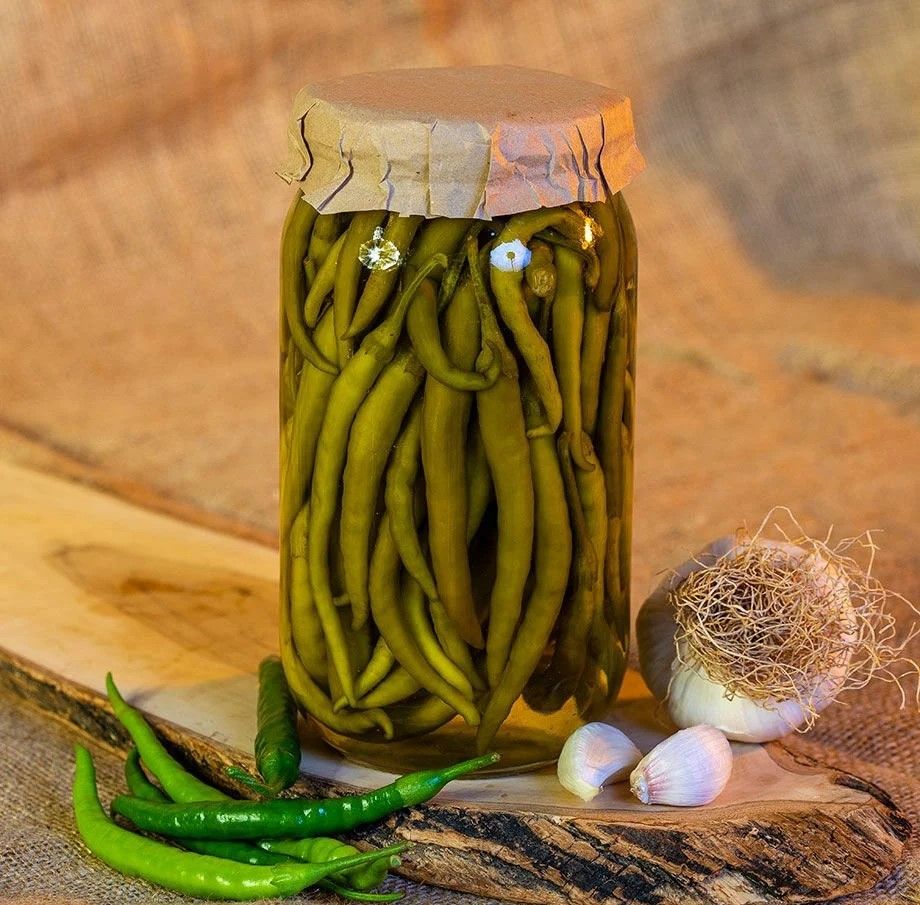 Doğal Biber Turşusu 