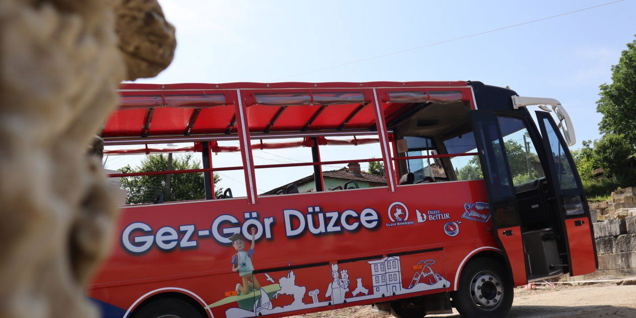 Düzce'de Tur Otobüsü Keşifleri Başladı!